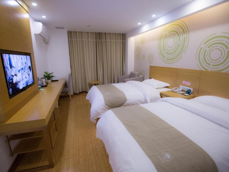Greentree Inn Hefei Feixi County South Jinzhai Road Jinyun International Business Hotel Sanshigang Εξωτερικό φωτογραφία